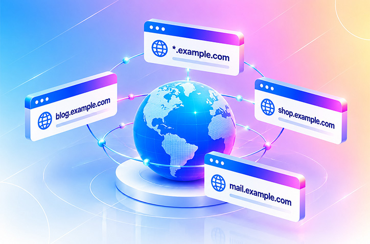 Wildcard and Multi Domain